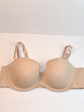 Cacique Nude Smooth Lightly Lined Strapless Multiway Bra 46C